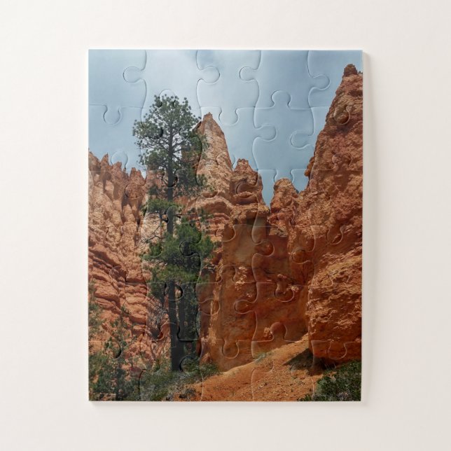 Peekaboo Loop to Bryce Point  Bryce Canyon Nationa Jigsaw Puzzle (Vertical)