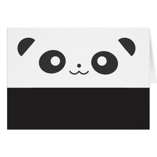 Peekaboo Panda Cards (Front Horizontal)