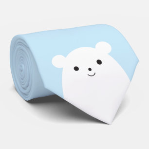 Peekaboo Polar Bear Tie