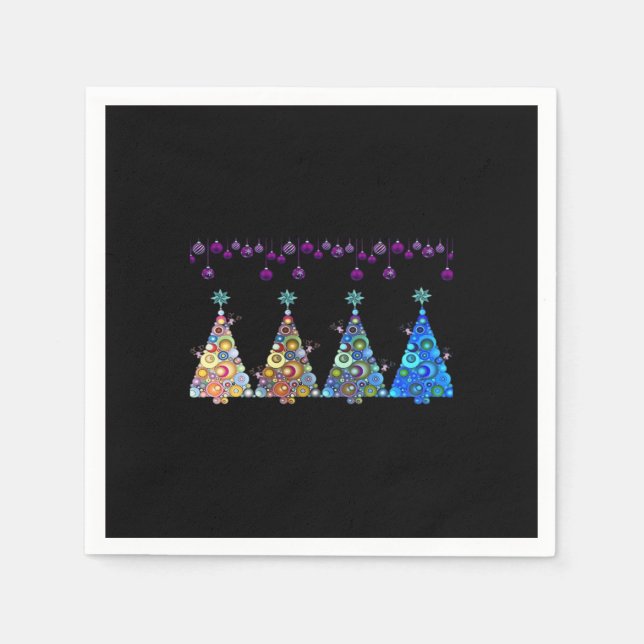 Peekaboo Reindeer Classic Napkins (Front)
