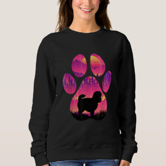 Peekapoo Paw Mom Dad Dog  Women Men Sweatshirt