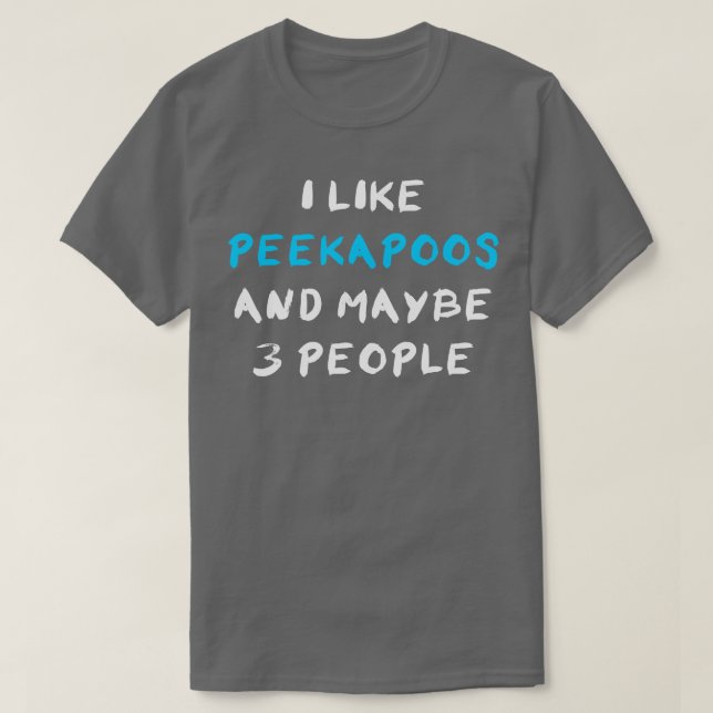 Peekapoo T-Shirt (Design Front)