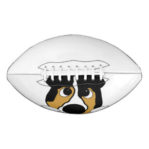 peeking black tri aussie football