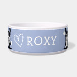 Peeking Corgi Customize Blue theme Bowl<br><div class="desc">Peeking Corgi Customize Blue Theme Bowl Hey pet parents! 🐾 Looking to add some fun and style to your furry friend's mealtime? Check out these adorable customizable dog bowls with funny and cute patterns! 🐶🌟 Your pup will love eating in style, and you'll enjoy the smile it brings to your...</div>