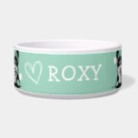 Peeking Corgi Customize Green theme Bowl<br><div class="desc">Peeking Corgi Customize Green Theme Bowl Hey pet parents! 🐾 Looking to add some fun and style to your furry friend's mealtime? Check out these adorable customizable dog bowls with funny and cute patterns! 🐶🌟 Your pup will love eating in style, and you'll enjoy the smile it brings to your...</div>