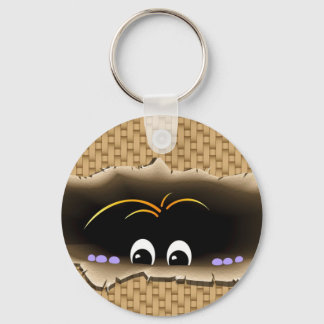 Peeking Creature Keychain