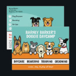 Peeking Dogs Pet Care Cute Business Promotional Postcard<br><div class="desc">Design an eye-catching postcard that will stand out in mailboxes! This customizable design features a charming row of dogs peeking over a fence in bright, fun colors. With plenty of room to personalize it with your information, this postcard is a great investment for any dog walking, training, grooming or daycare...</div>