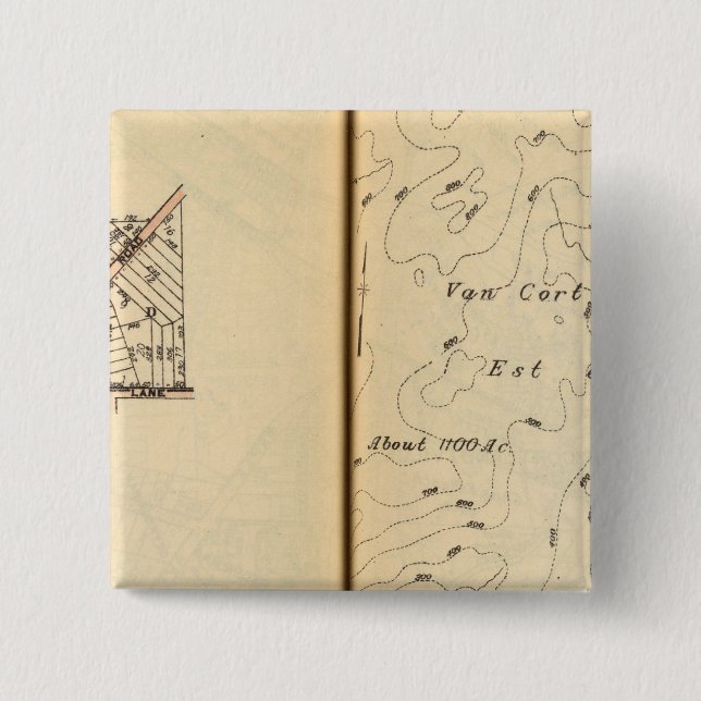 Peekskill, New York 2 Button (Front)