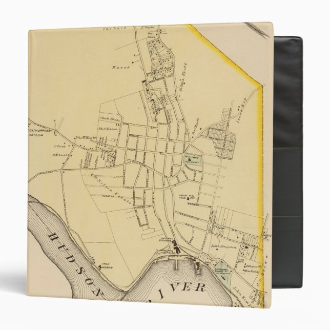 Peekskill, NY 3 Ring Binder (Front/Inside)