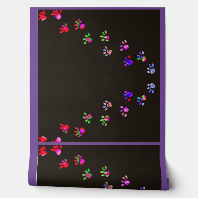 Peel and Stick Wallpaper 18 - Feet Wallpaper (Unrolling)