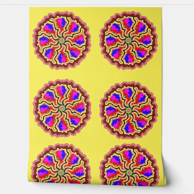 Peel and Stick Wallpaper 19 - Borders Wallpaper (Unrolling)