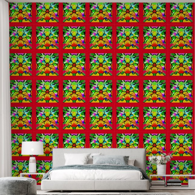 Peel and Stick Wallpaper 27 - Sunshine (Bedroom)