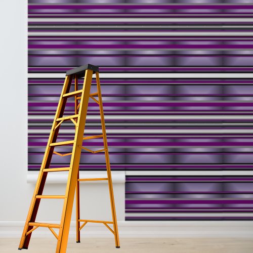 Peel and stick wallpaper black purple white stripe wallpaper 