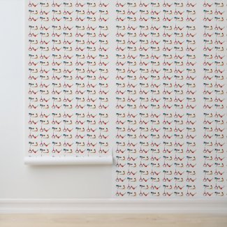 Peel and Stick Wallpaper Colorful Yoga Exercise