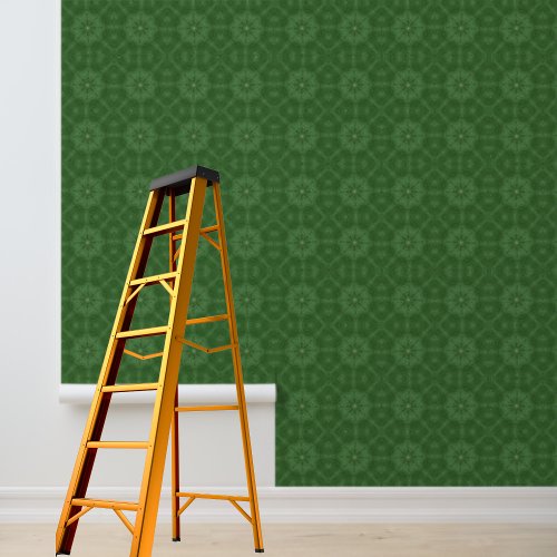 Peel and stick wallpaper green circles pattern wallpaper 