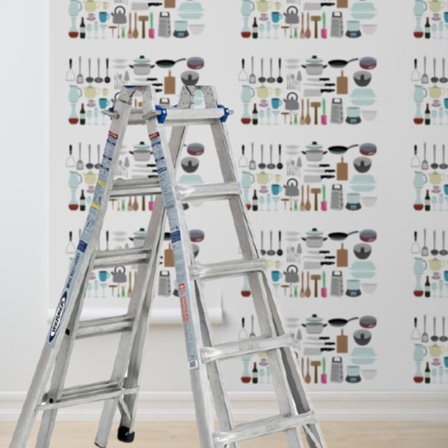 Peel and Stick Wallpaper kitchen utensils  Wallpaper (Creator Uploaded)