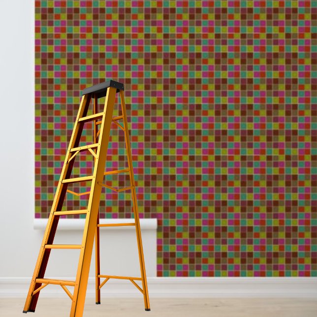 Peel and stick wallpaper multi-colored squares (Peel and stick wallpaper multi-colored squares wallpaper)