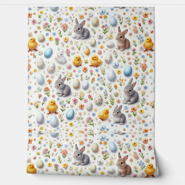 Peel and Stick Wallpaper – Textured and Smooth (Unrolling)