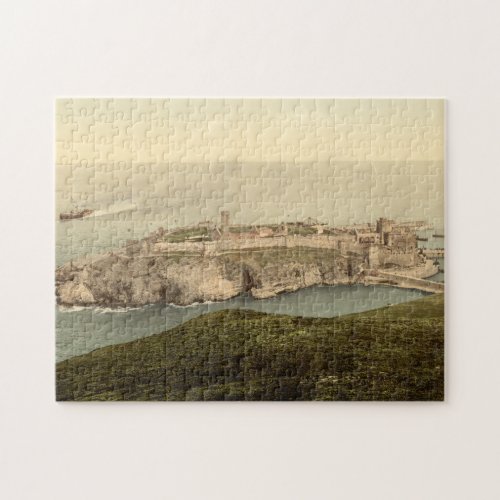 Peel Castle St Patricks Isle Isle of Man Jigsaw Puzzle