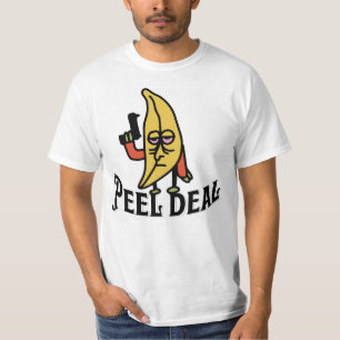 Peel Deal: Go Bananas funny design t-shirt