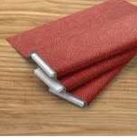 Peel Me An Orange Faux Grain Leather Fabric