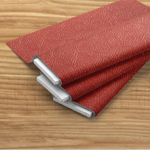 Peel Me An Orange Faux Grain Leather Fabric