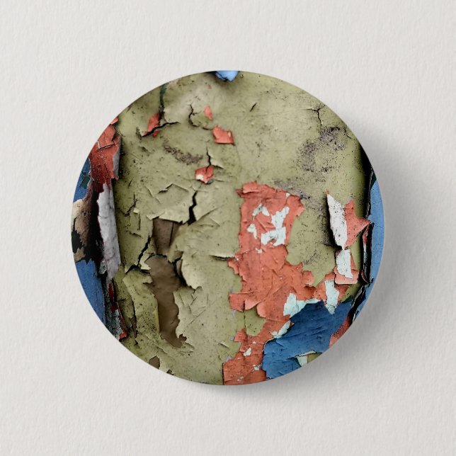 Peeling Paint Button (Front)
