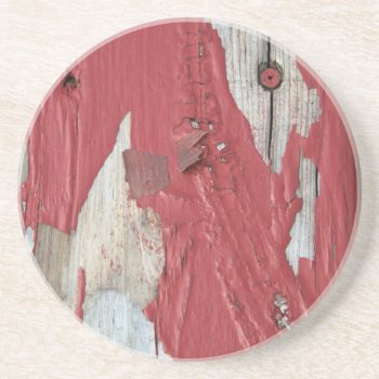 Peeling Paint Coaster by lynnsphotos at Zazzle