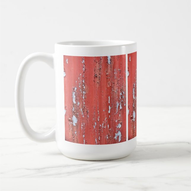 PEELING PAINT COFFEE MUG (Left)