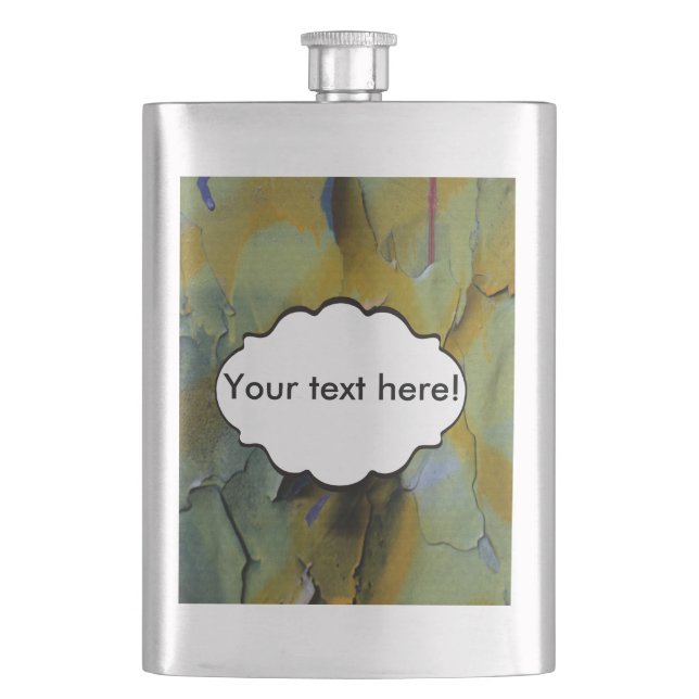 Peeling paint flask (Front)