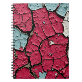 Peeling Paint Layers Notebook