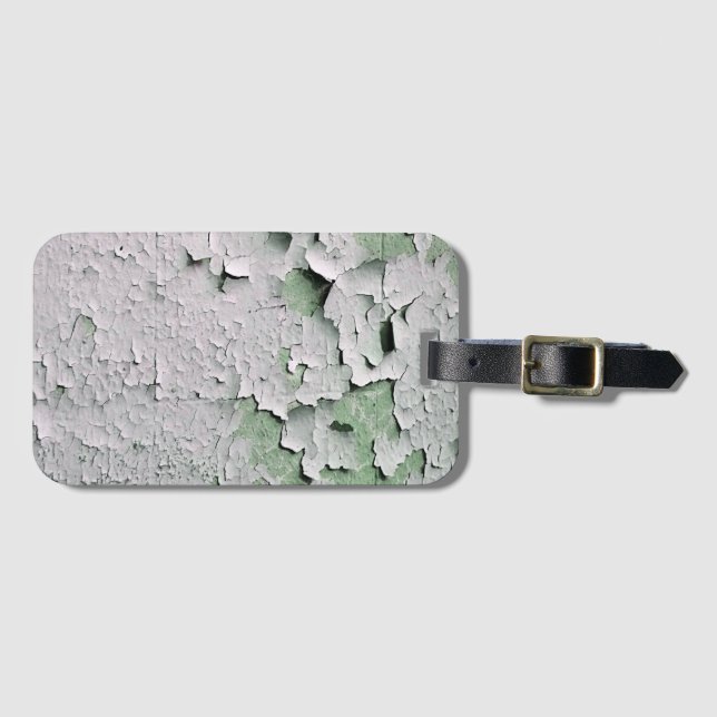 PEELING PAINT  LUGGAGE TAG (Front Horizontal)