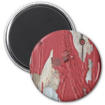 Peeling Paint Magnet by lynnsphotos at Zazzle