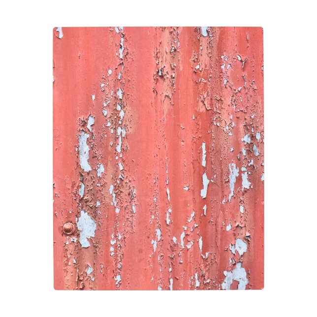 PEELING PAINT METAL PRINT (Front)