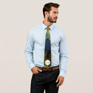 Peeling paint neck tie