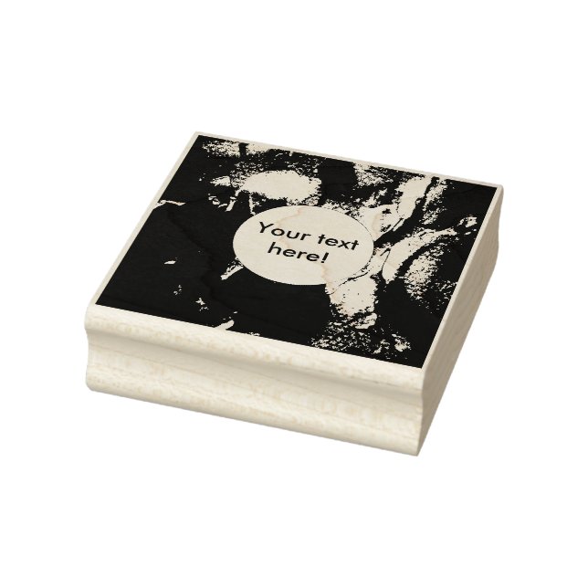 Peeling paint rubber stamp (Stamp)