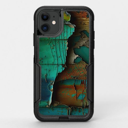  Peeling Paint Rustic Antique  OtterBox Commuter iPhone 11 Case
