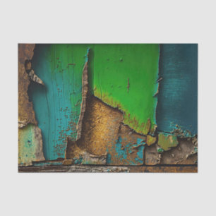 Peeling Paint, Rustic, Antique, Tissue Paper