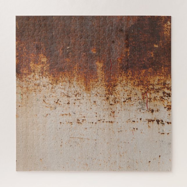 Peeling paint, rusty wall texture. jigsaw puzzle (Vertical)
