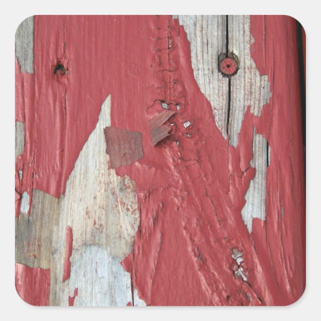 Peeling Paint Sticker (Front)
