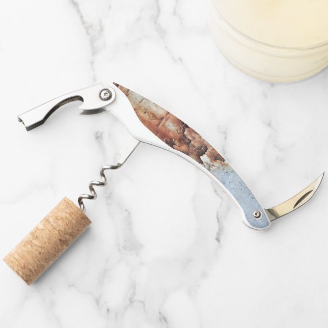 Peeling paint texture waiter's corkscrew (Front)