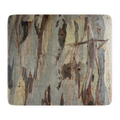 Peeling Patterns Of Eucalyptus Bark Cutting Board