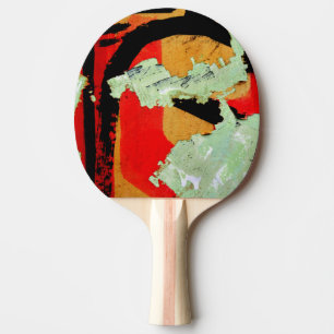 Peeling Poster Ping-Pong Paddle