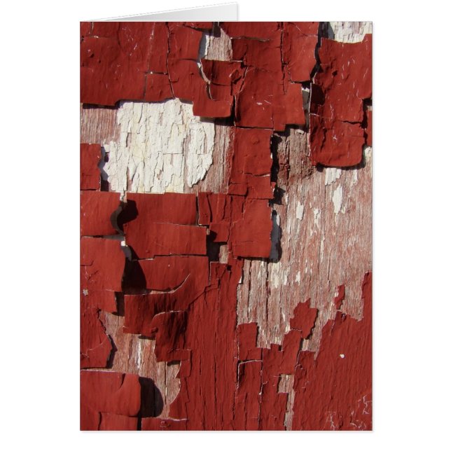 Peeling Red Barn Paint Cards (Front)