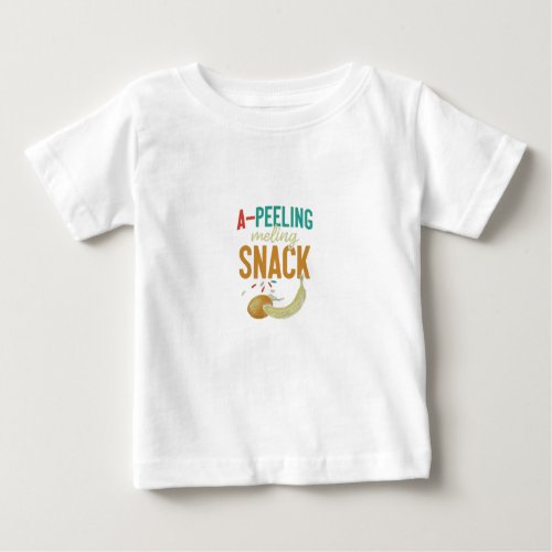Peeling Snack Baby T_Shirt