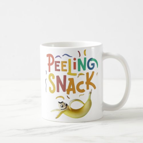 Peeling Snack Print Mug