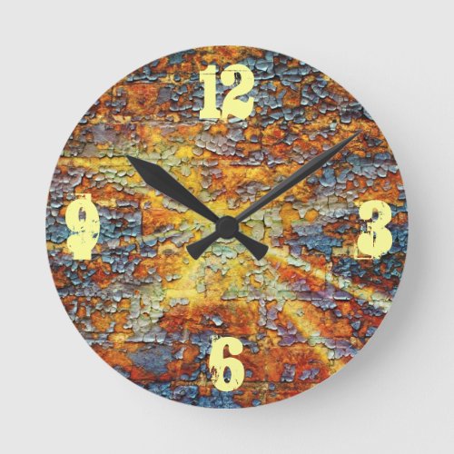 peeling universe round clock