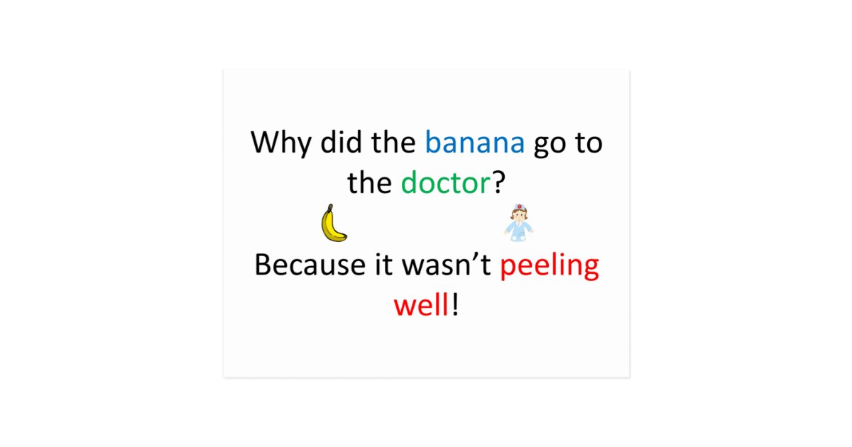 Peeling Well joke Postcard