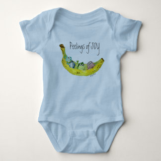 Peelings of Joy Monkeys in Banana Baby Bodysuit