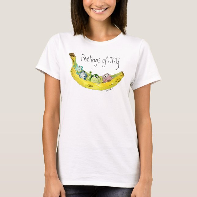 Peelings of Joy Monkeys in Banana T-Shirt (Front)
